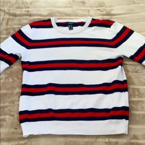 Men’s Striped Knit Sweater
